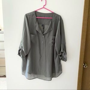 Maurice’s Olive Green Blouse Size 3